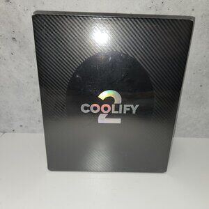 New TORRAS Coolify 2 Neck Fan/Air Conditioner Carbon Fiber Sealed Unopened